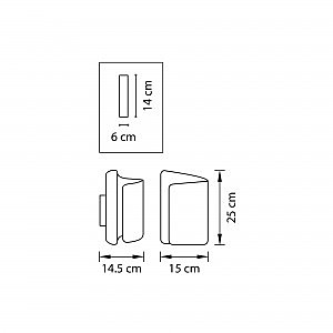 Настенное бра Lightstar Pittore 811610