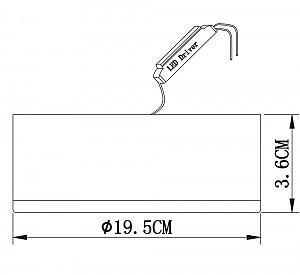 Накладной светильник Arte Lamp Antares A7816PL-2WH