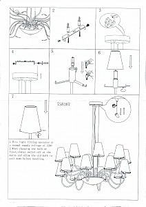 Подвесная люстра Lightstar Diafano 758167