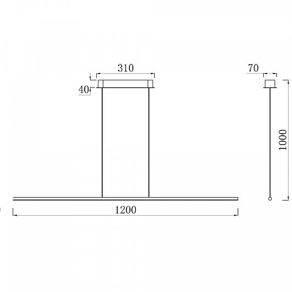 Светильник подвесной Arte Lamp Decade A2506SP-1WH