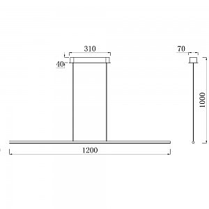 Светильник подвесной Arte Lamp Decade A2506SP-1WH