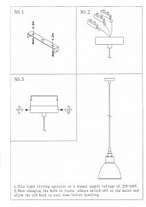 Светильник подвесной Lightstar Loft 765014