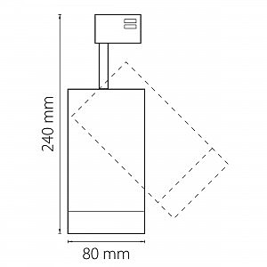 Трековый светильник Lightstar Canno 303272