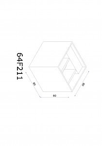 Настенное бра Lucide Xia 17293/02/30