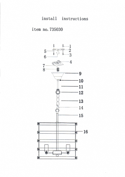 Подвесная люстра Lightstar Epsilon 735030