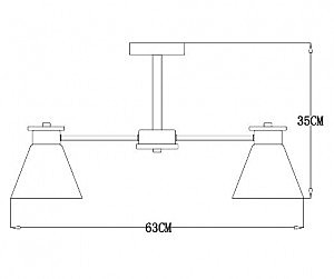 Потолочная люстра Arte Lamp Tyler A1031PL-5WH