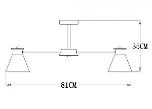 Потолочная люстра Arte Lamp Tyler A1031PL-8WH