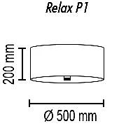 Светильник потолочный TopDecor Relax Relax P1 10 329g