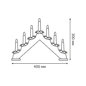 Светильник светодиодный Новогодняя горка Gauss HL HL020
