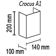 Настенное бра TopDecor Crocus Glade Crocus Glade A1 10 09g