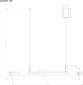 Светильник подвесной Arte Lamp Darcy A2187SP-1GO