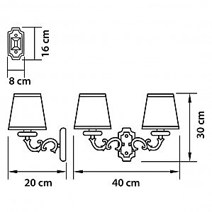 Настенное бра Lightstar Engenuo 779524
