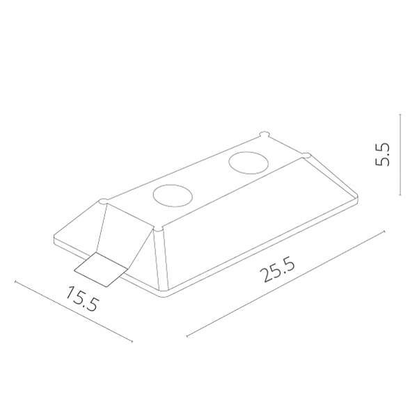 Встраиваемый светильник Arte Lamp INVISIBLE A9215PL-2WH