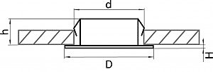 Мебельный светильник Lightstar Mobiled 003334