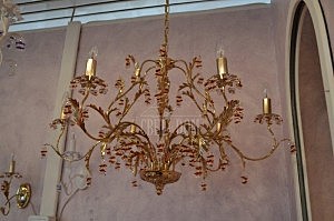 Подвесная люстра La Lampada 547 L 547/8.26