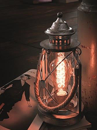 Настольная лампа с веревками Vintage 49284 Eglo