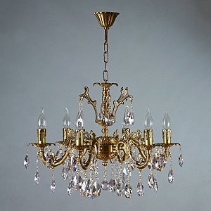 Подвесная хрустальная люстра Granada Ambiente 2118/6 AB Tear drop