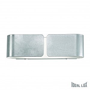 Настенное бра Ideal Lux Clip CLIP AP2 SMALL ARGENTO