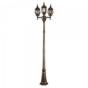Столб фонарный уличный Arte Lamp Atlanta A1047PA-3BN