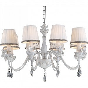 Люстра с ангелочками Сherubino A5656LM-8WG Arte Lamp