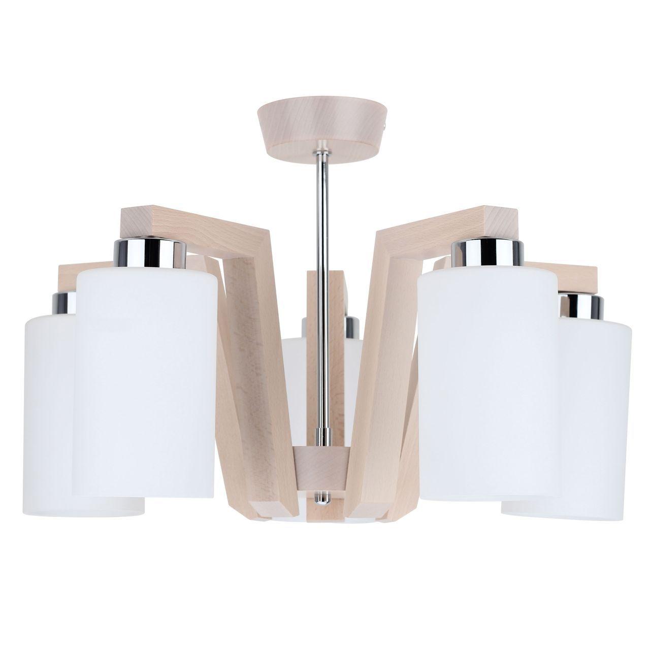 

Потолочная люстра Spot Light Kemi Oak White 5650532