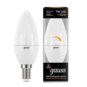 Светодиодная лампа Gauss 103101107-D