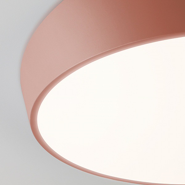 Потолочный LED светильник Eurosvet Visual 90113/1 розовый