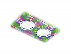 Встраиваемый светильник Ambrella Led S234/2 W/CH/M