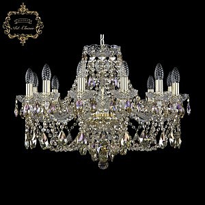 Подвесная хрустальная люстра 11.21 Art Classic 11.21.12.240.Gd.Sp.R801