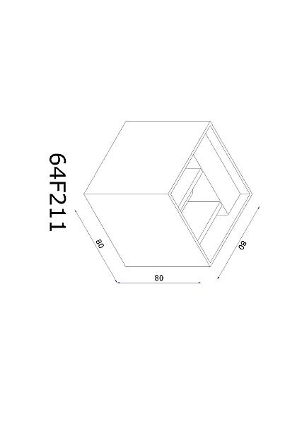 Настенное бра Lucide Xia 17293/02/30