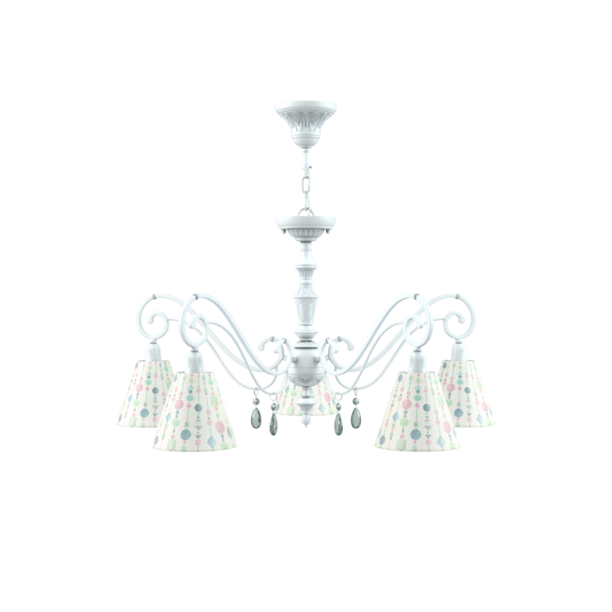 

Подвесная люстра Lamp4You Classic 25 E3-05-WM-LMP-O-17-CRL-E3-05-GR-DN