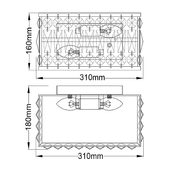 Настенное бра MW Light Монарх 121022202