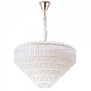 Подвесная хрустальная люстра Jastin Arte Lamp A2848LM-8GO