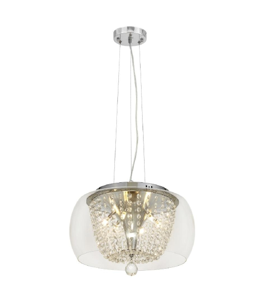 Подвесная хрустальная люстра Disposa Lumina Deco LDP 7018-400 PR