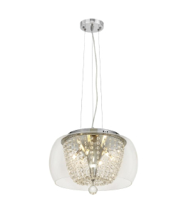 Подвесная хрустальная люстра Disposa Lumina Deco LDP 7018-400 PR