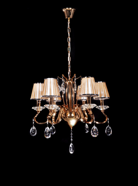 Подвесная люстра Lumina Deco Finezzia LDP 9267-6 GD