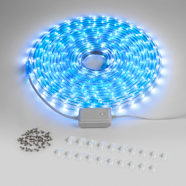 LED лента Elektrostandard Набор лента светодиодная 220V 7,2W 30Led 5050 IP65 мульти, 10 м (LSTR002 220V 7,2W IP65)