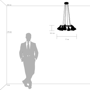 Подвесная люстра Lightstar Acrobata 761164