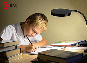 Офисная настольная лампа ЭРА NLED-435-4W-BK