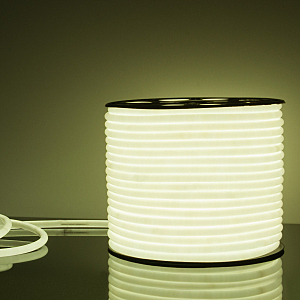 <span>LED лента Elektrostandard Гибкий неон LS003 220V 9.6W 144Led 2835 IP67 16mm 6500K круглый холодный белый, 50 м 50000мм холодный (6500k) IP67</span>