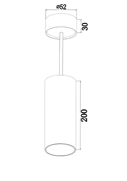 Светильник подвесной Maytoni Focus Led P071PL-L12W4K