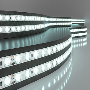<span>LED лента Elektrostandard Лента светодиодная 120Led 9,6W IP65 6500K холодный белый (2835 24V 120Led 9,6W IP65) 5000мм холодный (6500k) IP65</span>