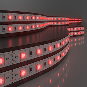 <span>LED лента Elektrostandard Лента светодиодная 60Led 14,4W IP20 красный (5050 24V 60Led 14,4W IP20) 5000мм Красный свет IP20</span>
