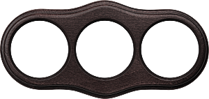 Рамка Werkel WL20-frame-03 / Рамка на 3 поста (венге)