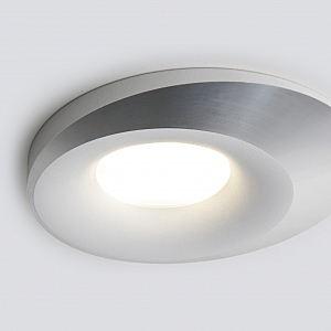 Встраиваемый светильник Elektrostandard 124 MR16 124 MR16 белый/серебро