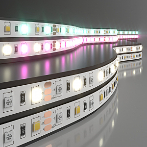<span>LED лента Elektrostandard Лента светодиодная 60Led 14,4W IP20 RGB 4200K дневной белый (5050+5050 24V 60Led 14,4W IP20 RGBW) 5000мм нейтральный (4200k) IP20</span>