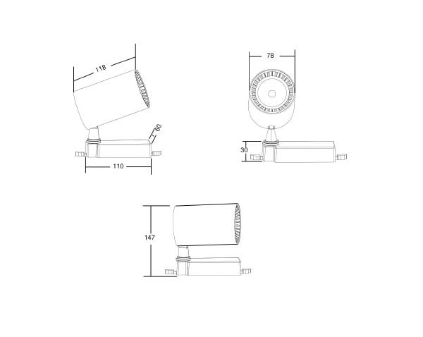 Трековый светильник Maytoni Vuoro Trinity TR029-3-10W4K-B