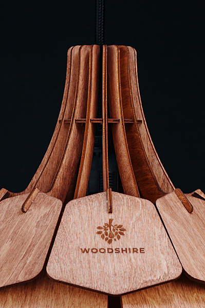 Светильник подвесной Woodshire Далиа 1235mx