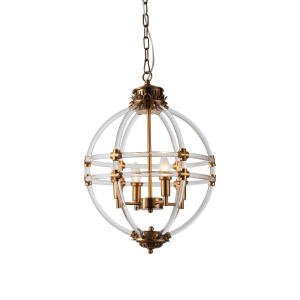 Подвесная люстра Delight Collection Impero KM0766P-4 brass