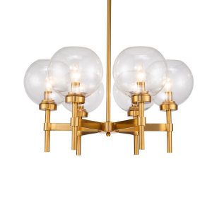 Люстра на штанге Delight Collection Jade BG240P-6 brass